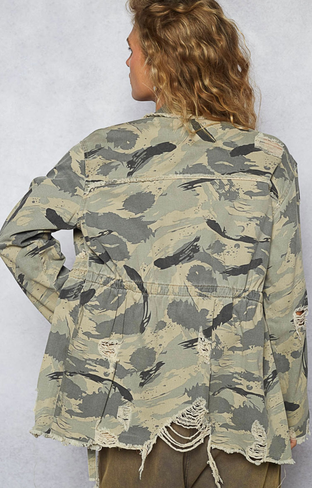 Vintage Camo Shacket