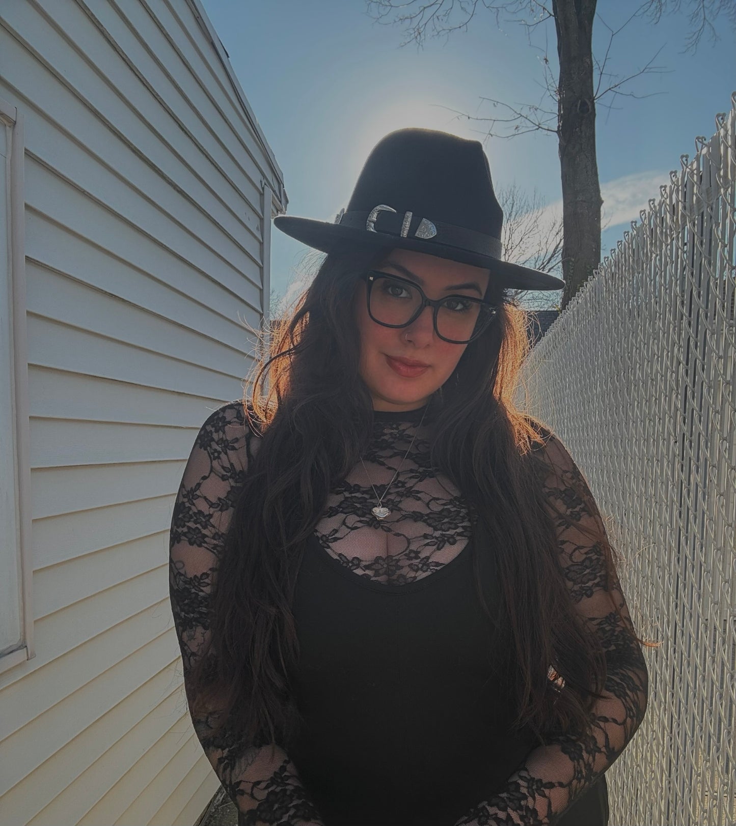 Sheer Lace Top
