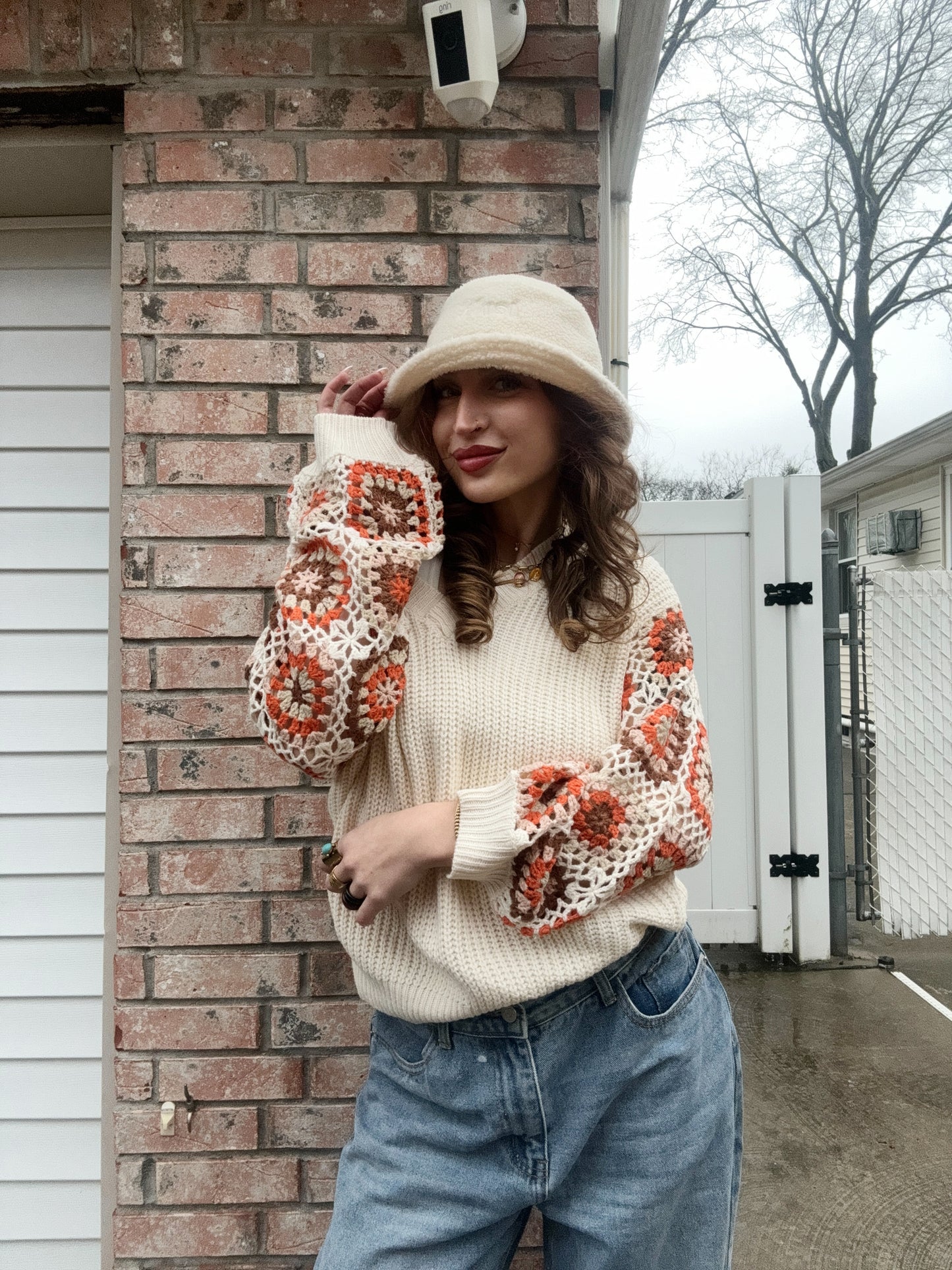 Granny Sleeves Sweater