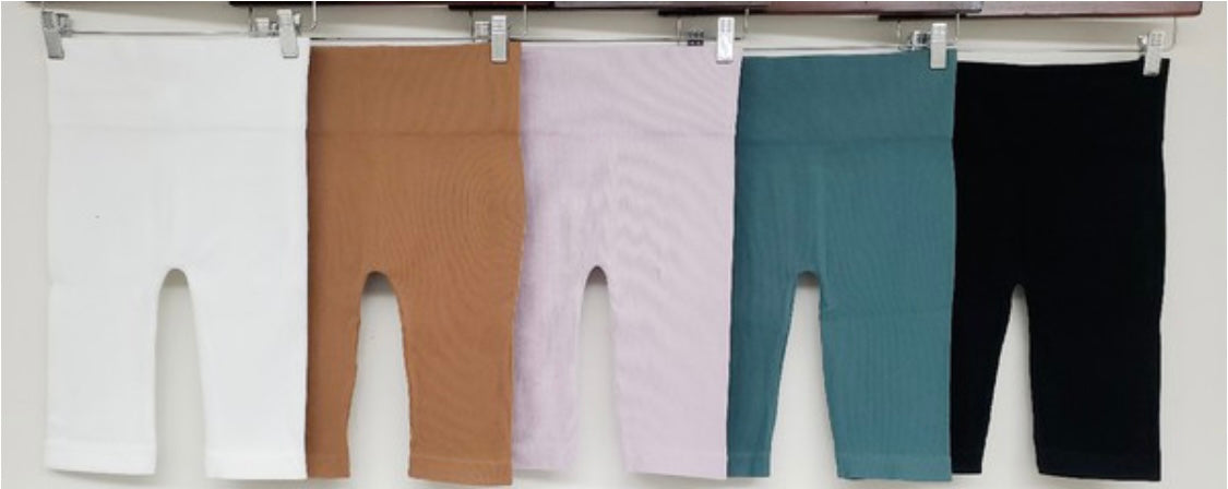 The Ribbed Biker Short