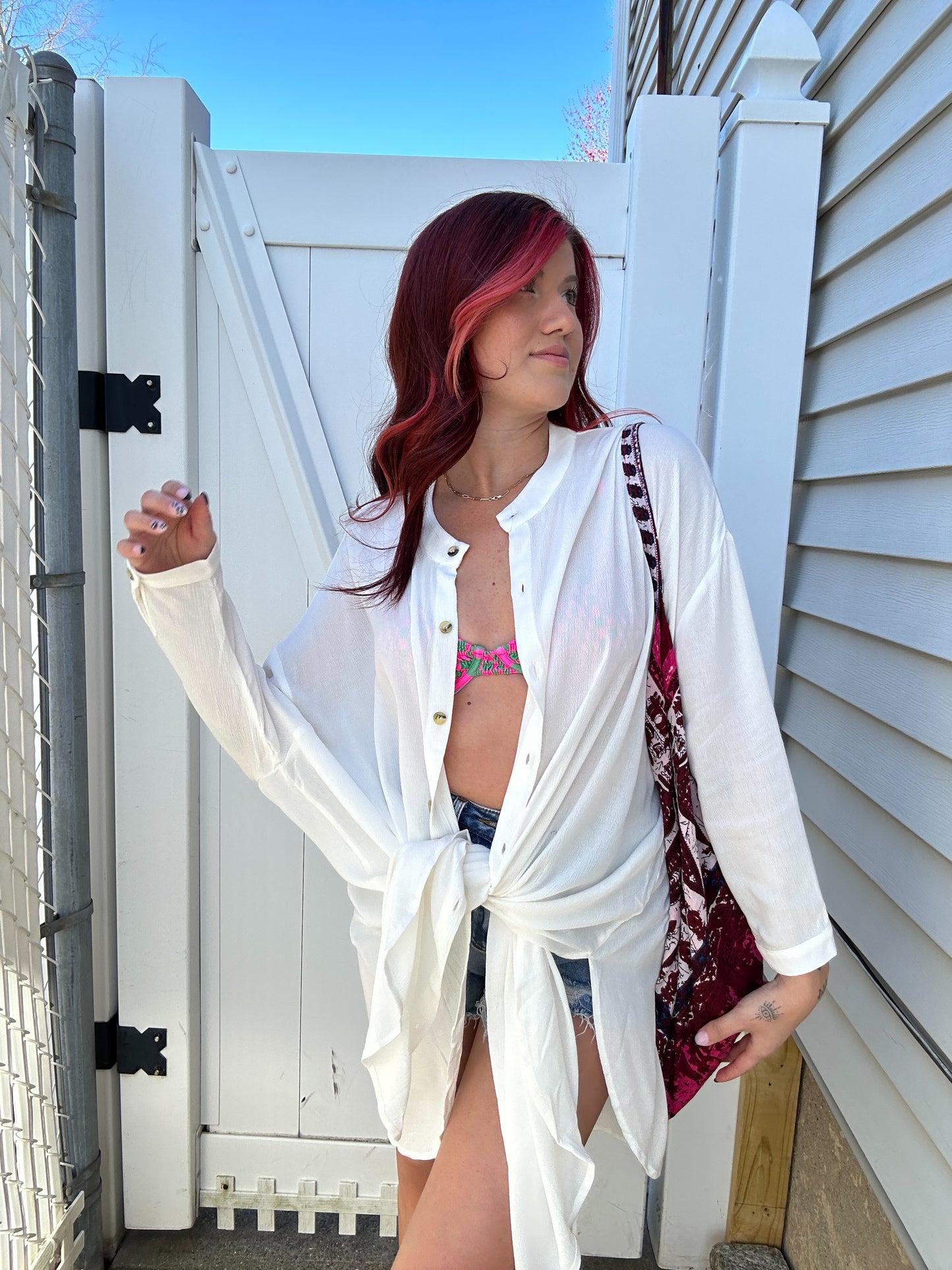 Easy Breezy Button Down
