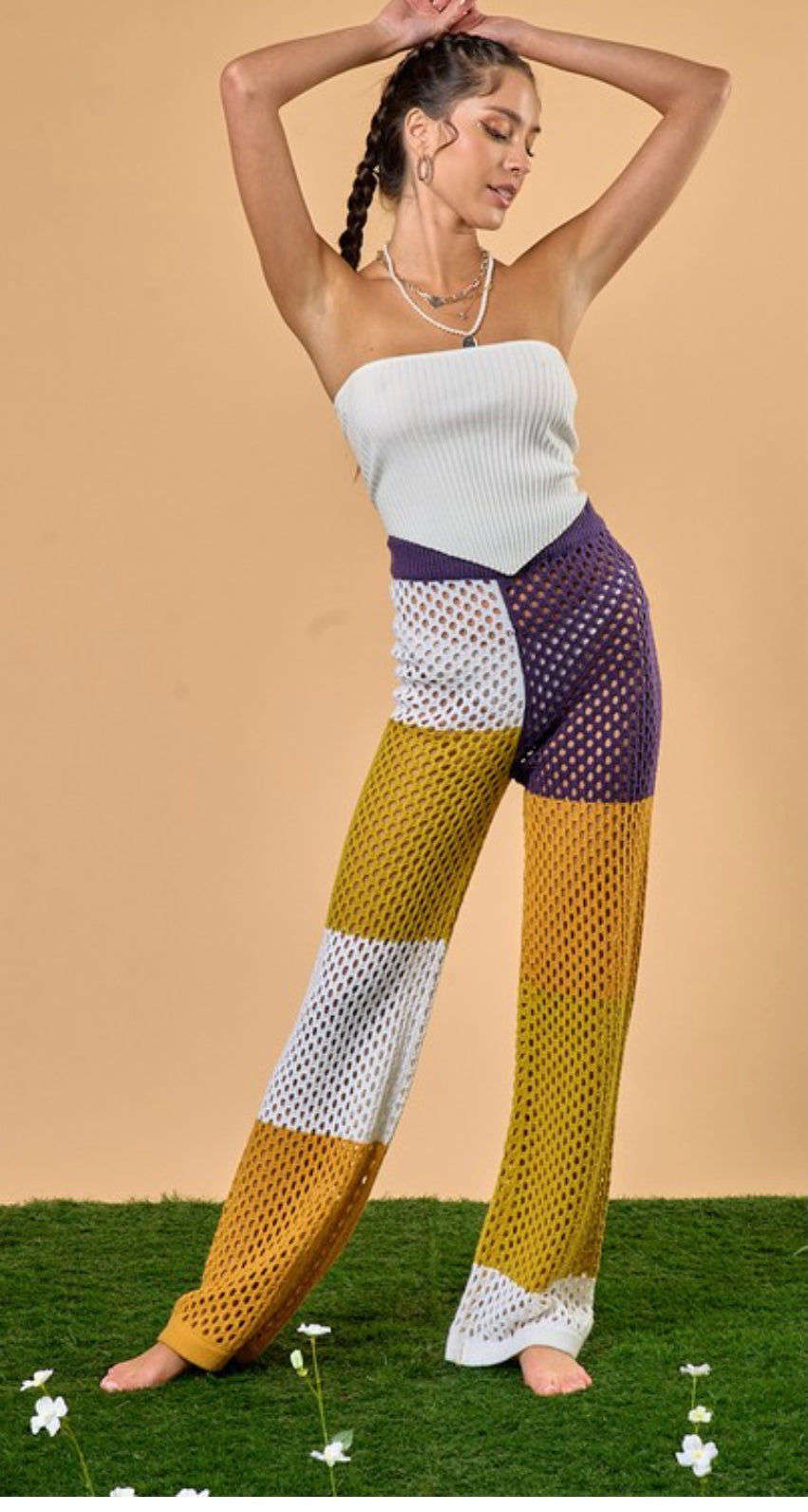 Multi Color Cover Up Pants