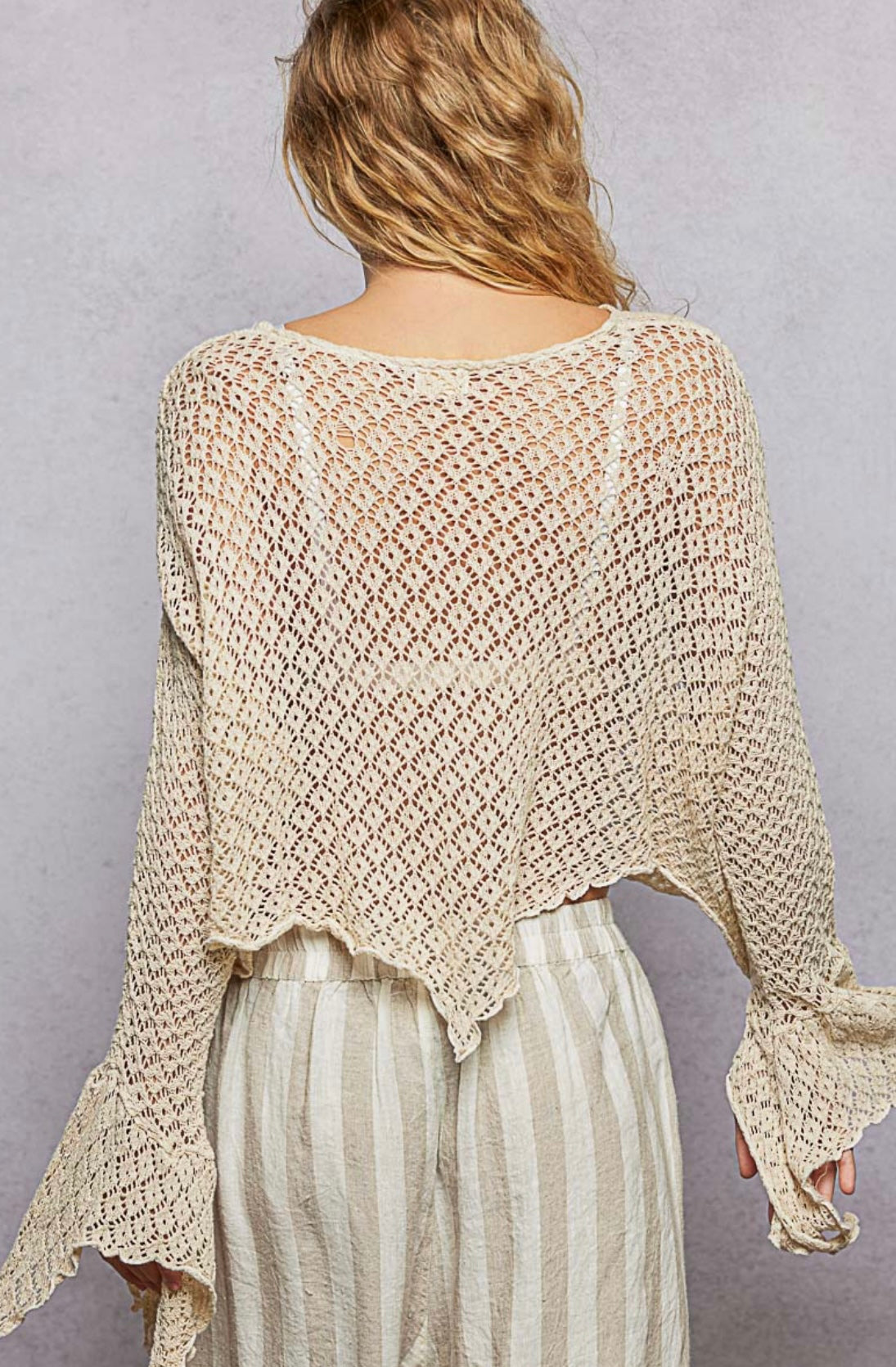 Sandy Waves Crochet Top