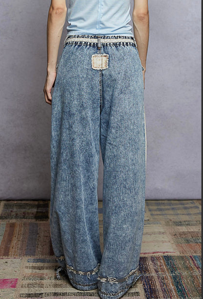 Petals + Patchwork Joggers