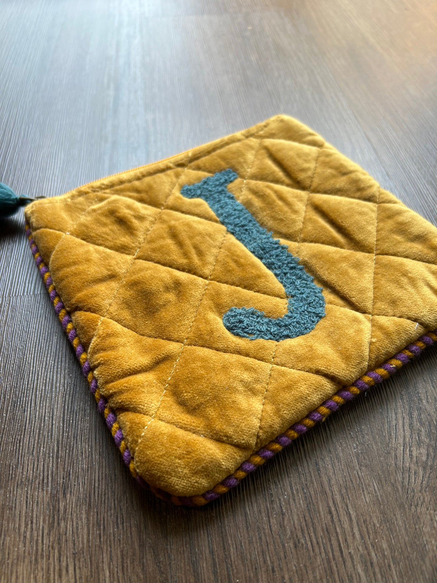 Boho Inital Pouch