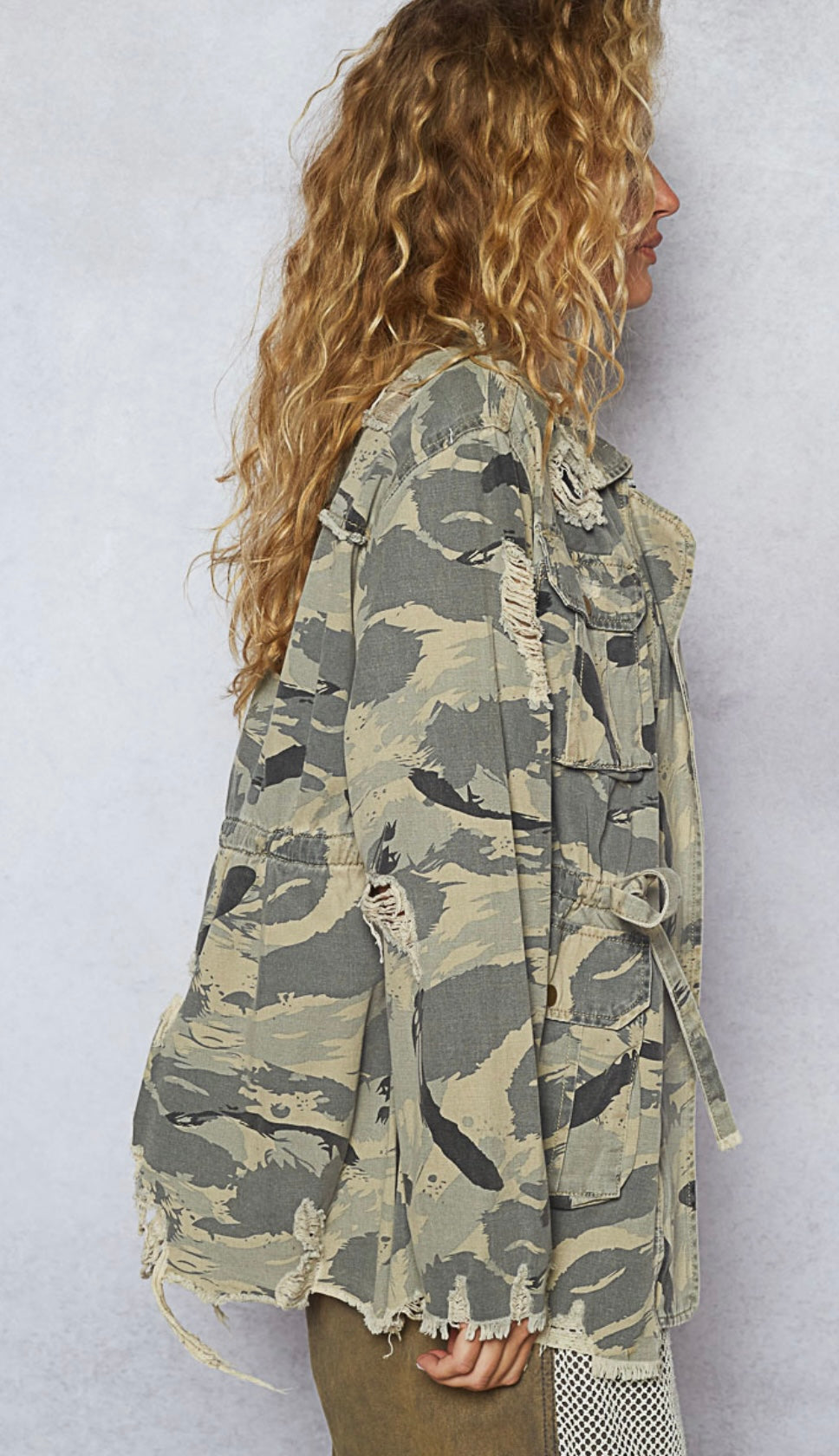 Vintage Camo Shacket