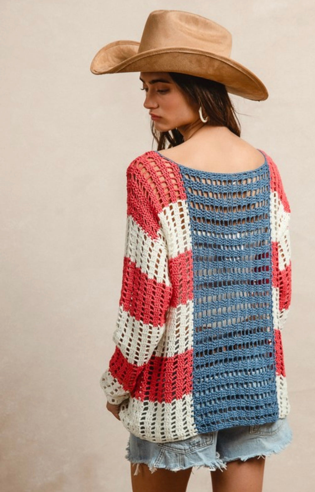 Star Spangled Crochet Top