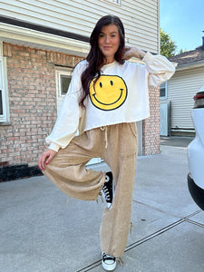 No Bad Vibes Smiley Tee