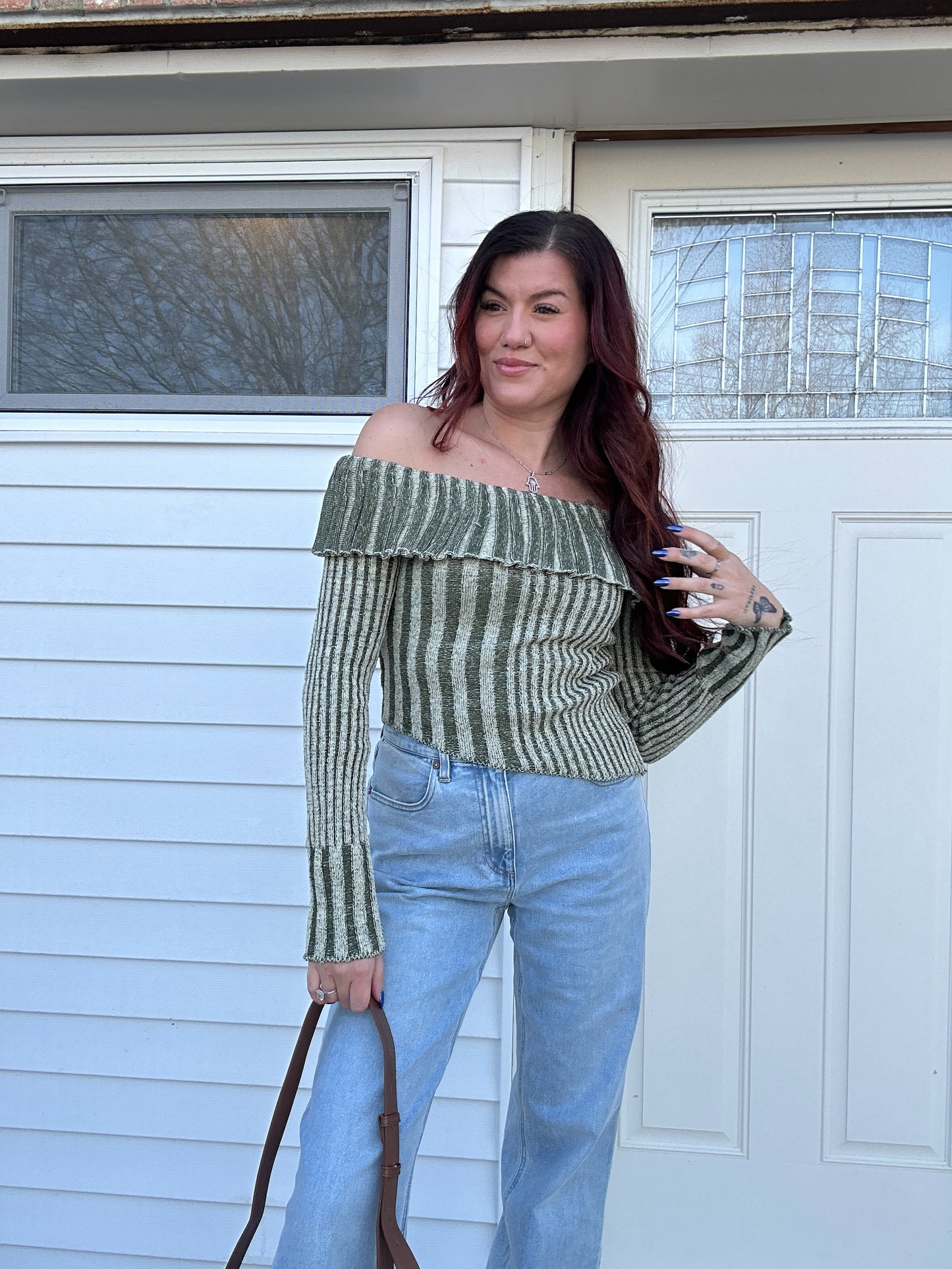Nicoles Off The Shoulder Sweater