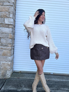 Dainty Pearl Sweater