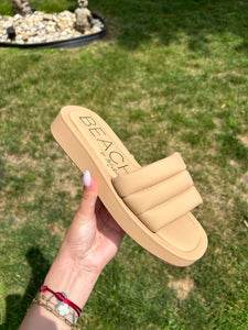 Pax Slide Sandal (Nude)