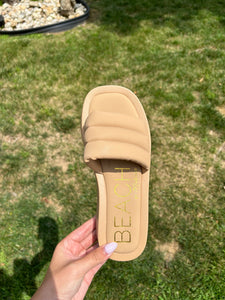 Pax Slide Sandal (Nude)