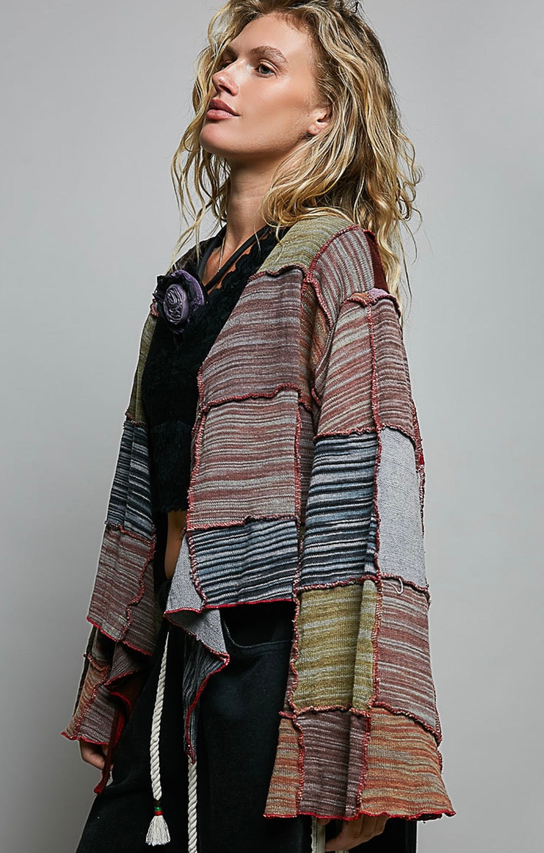 Mollys Patchwork Cardi