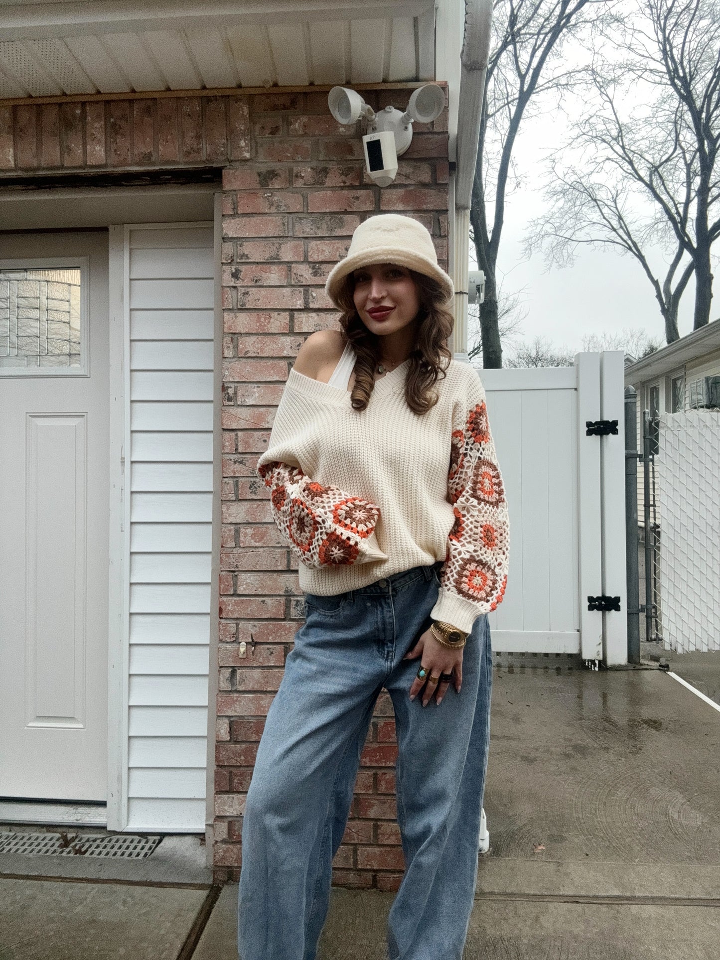 Granny Sleeves Sweater