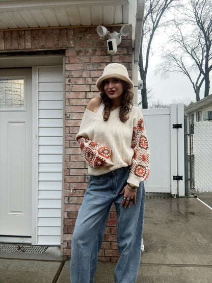 Granny Sleeves Sweater