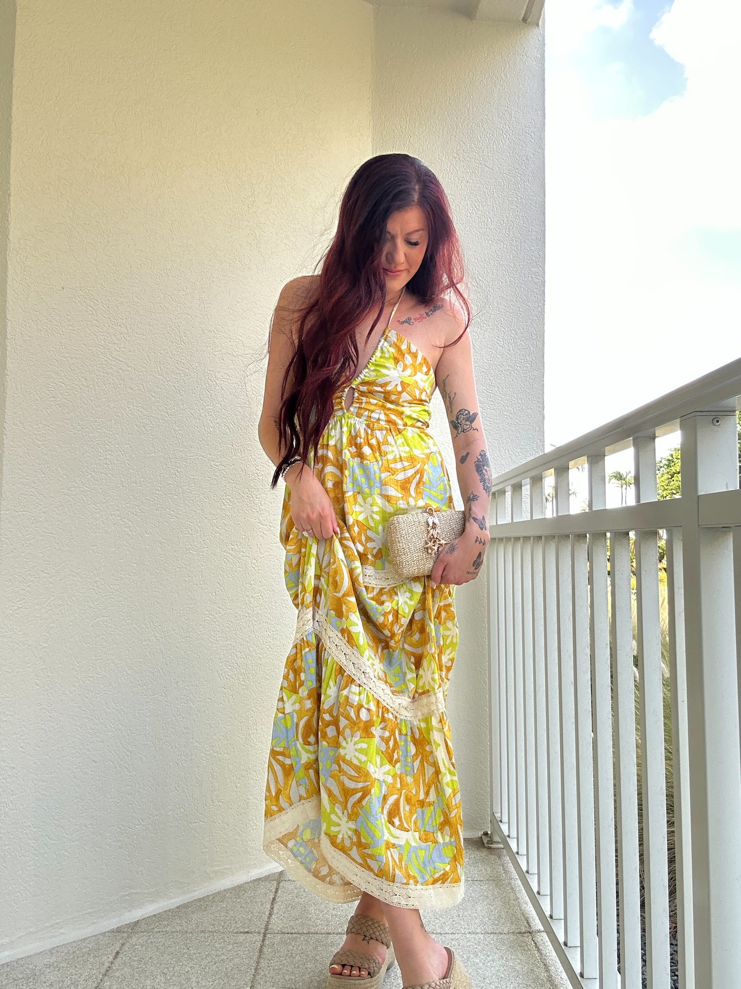 A Trip To Paradise Maxi Dress
