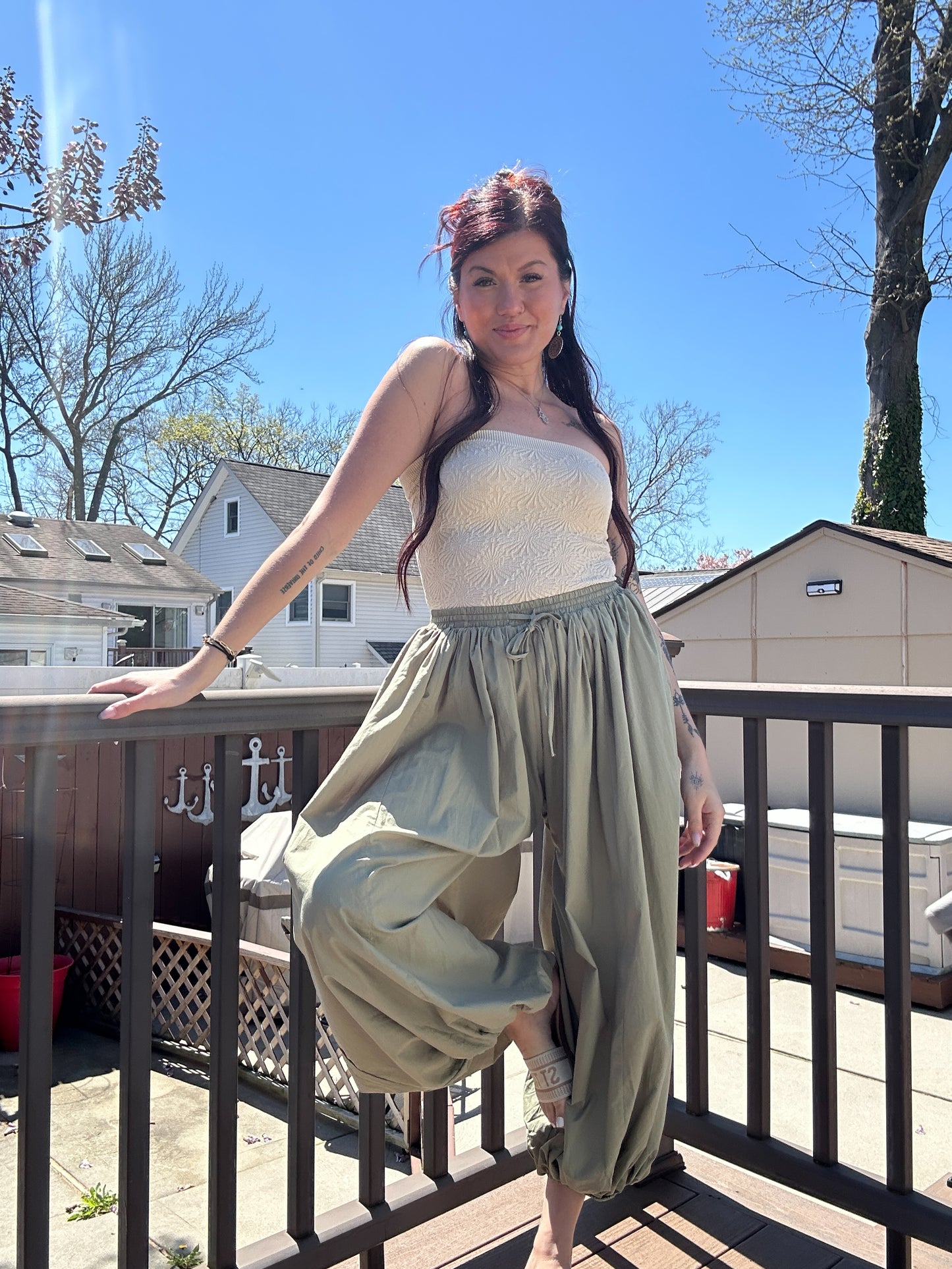 Textured Tube Top (Oak)