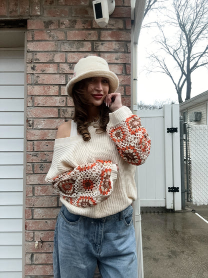 Granny Sleeves Sweater
