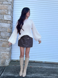 Dainty Pearl Sweater