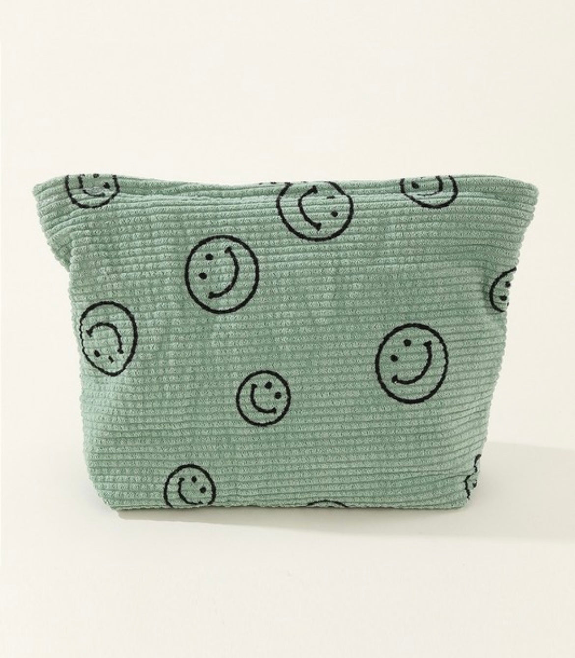 Corduroy Smile Cosmetic Pouch