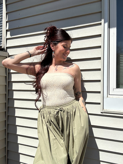 Textured Tube Top (Oak)