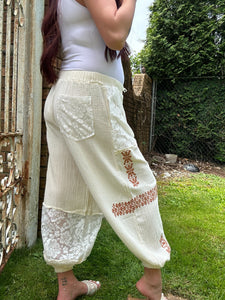 Boho Gauze Joggers