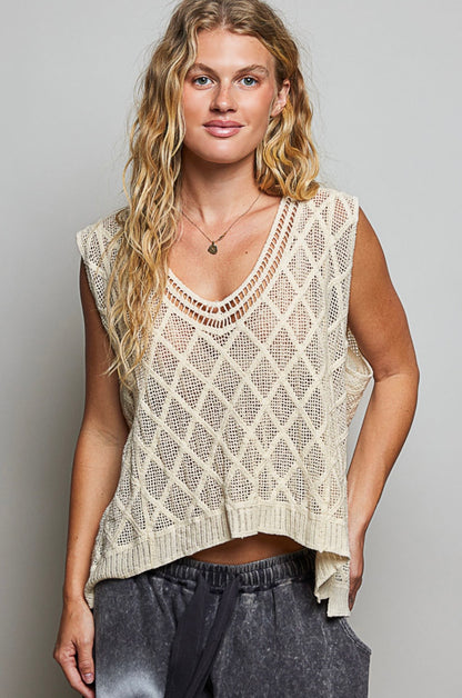 Euro Summer Crochet Top