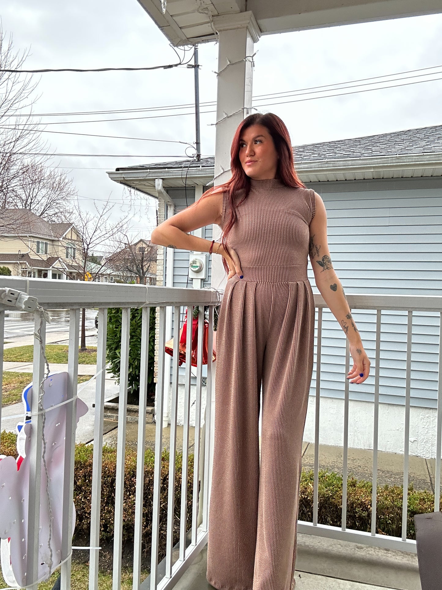 Paulina Ribbed Jumpsuit