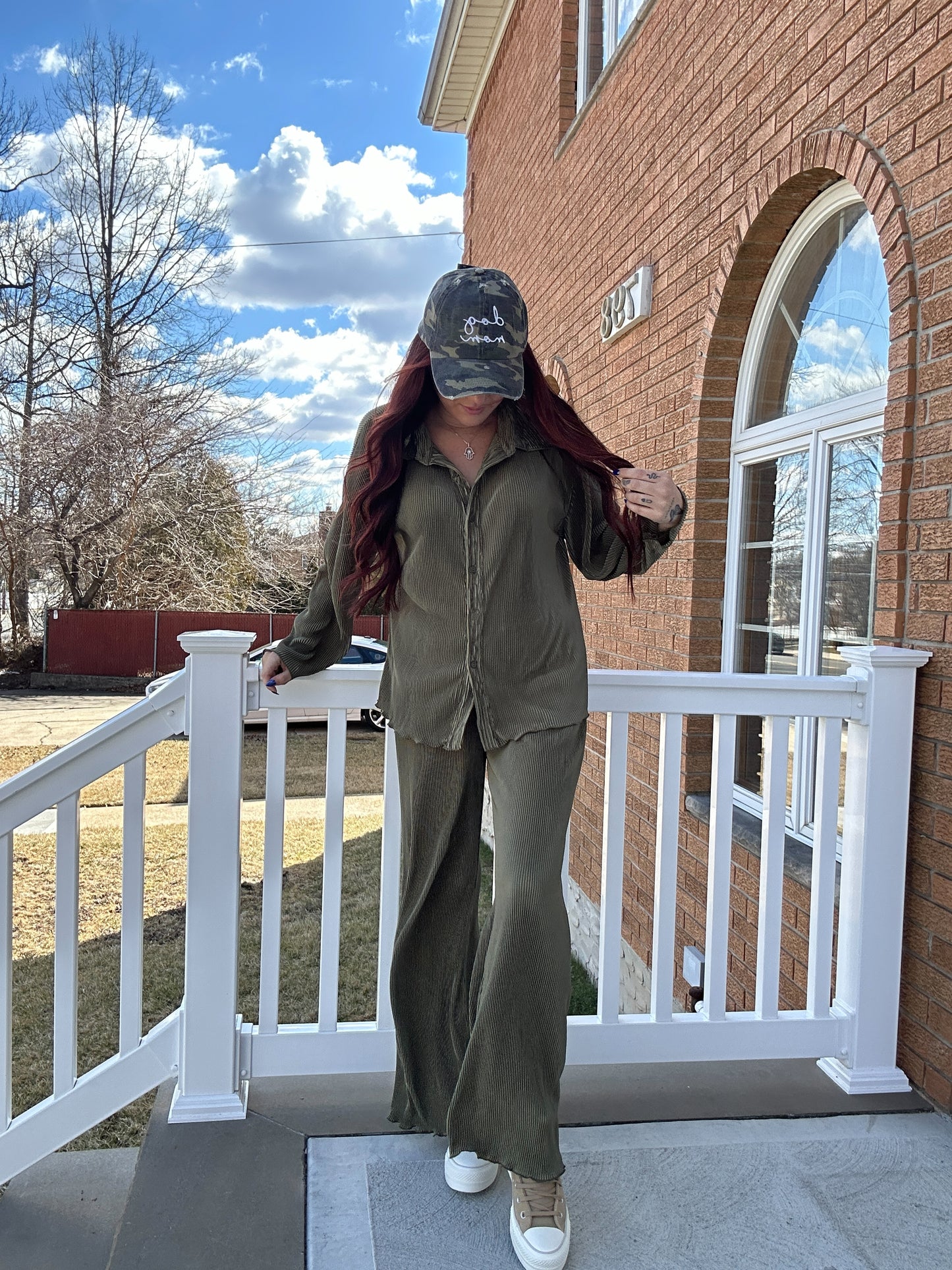 Set To Impress (Olive)