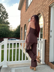 Chocolate Knit Set
