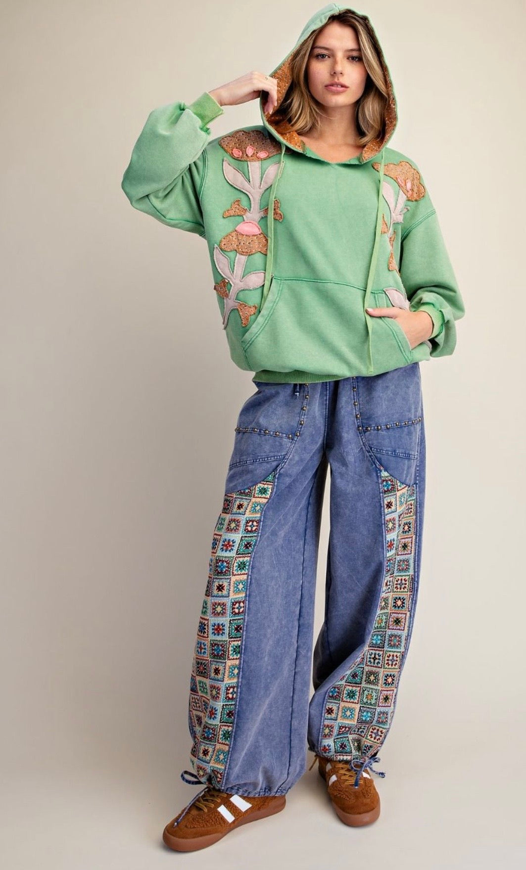 Garden Patch Hoodie (Green)