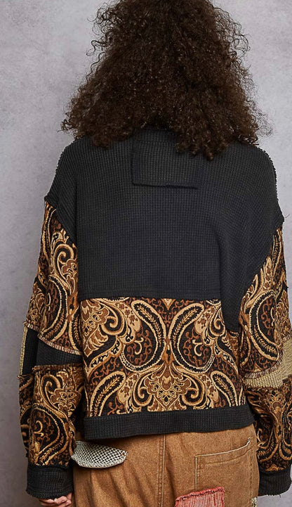 Gold Riot Shacket