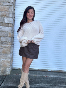 Dainty Pearl Sweater