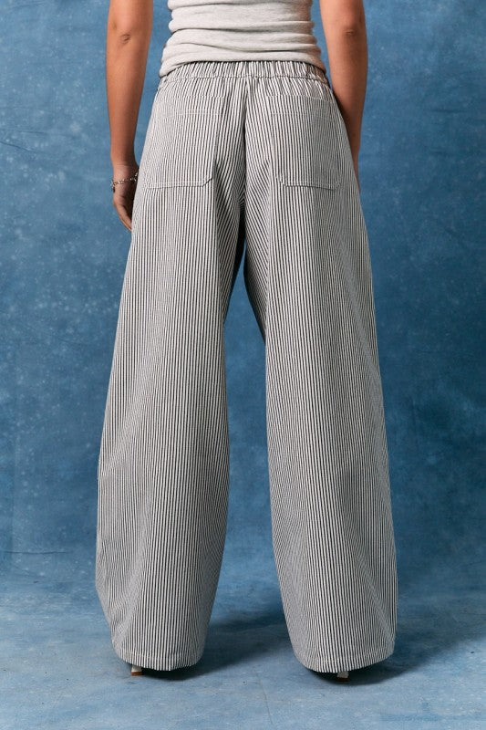 Calm Current Stripe Pants