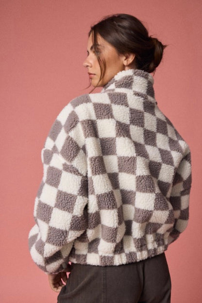 Alayna Checkered Jacket