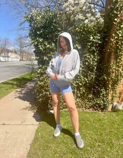 Mineral Wash Zip Up