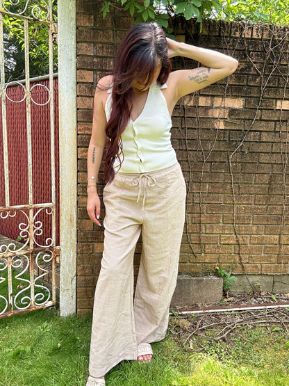 Your Favorite Linen Striped Pants