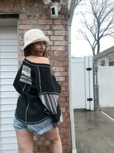 Load image into Gallery viewer, Oversized Waffle Knit Top