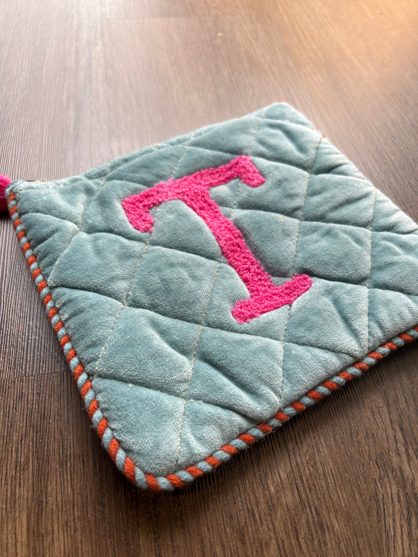 Boho Inital Pouch