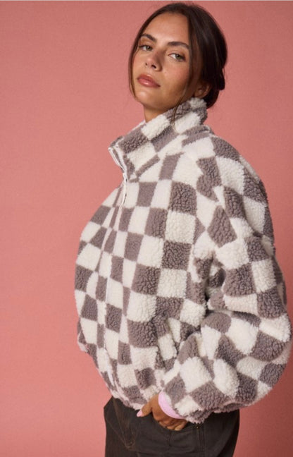 Alayna Checkered Jacket