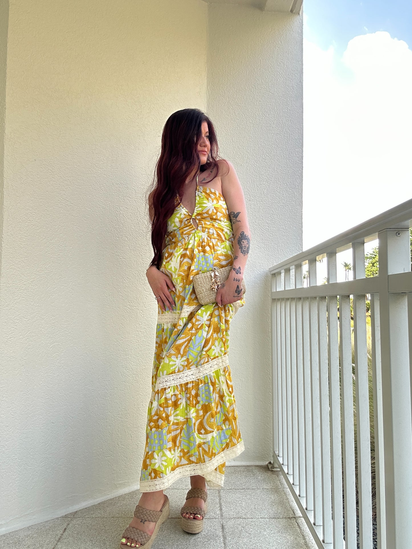 A Trip To Paradise Maxi Dress