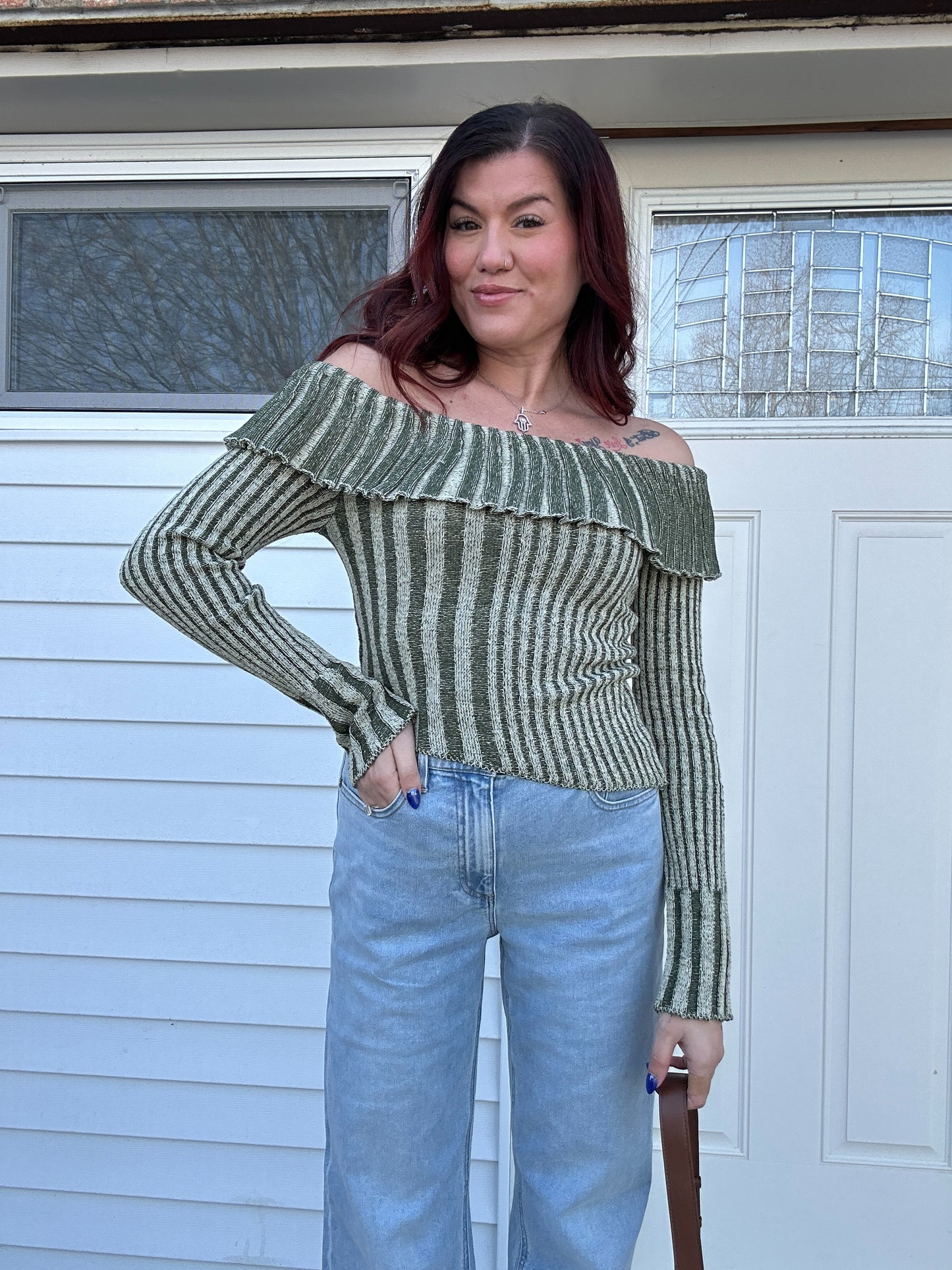 Nicoles Off The Shoulder Sweater