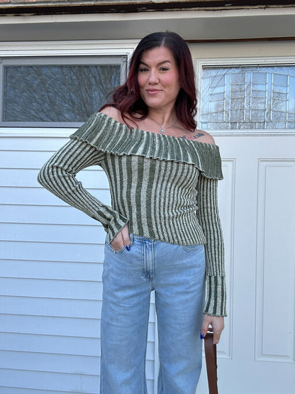 Nicoles Off The Shoulder Sweater