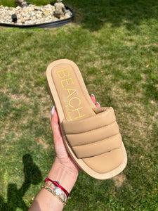 Pax Slide Sandal (Nude)