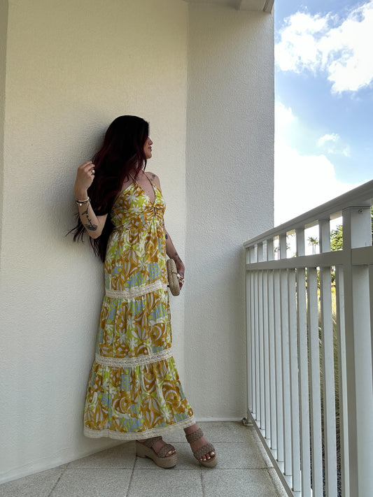 A Trip To Paradise Maxi Dress