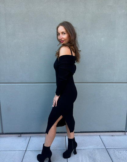 Plain Jane Bolero Sweater Dress
