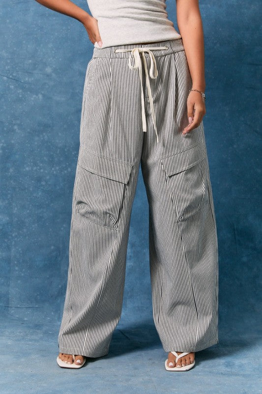 Calm Current Stripe Pants
