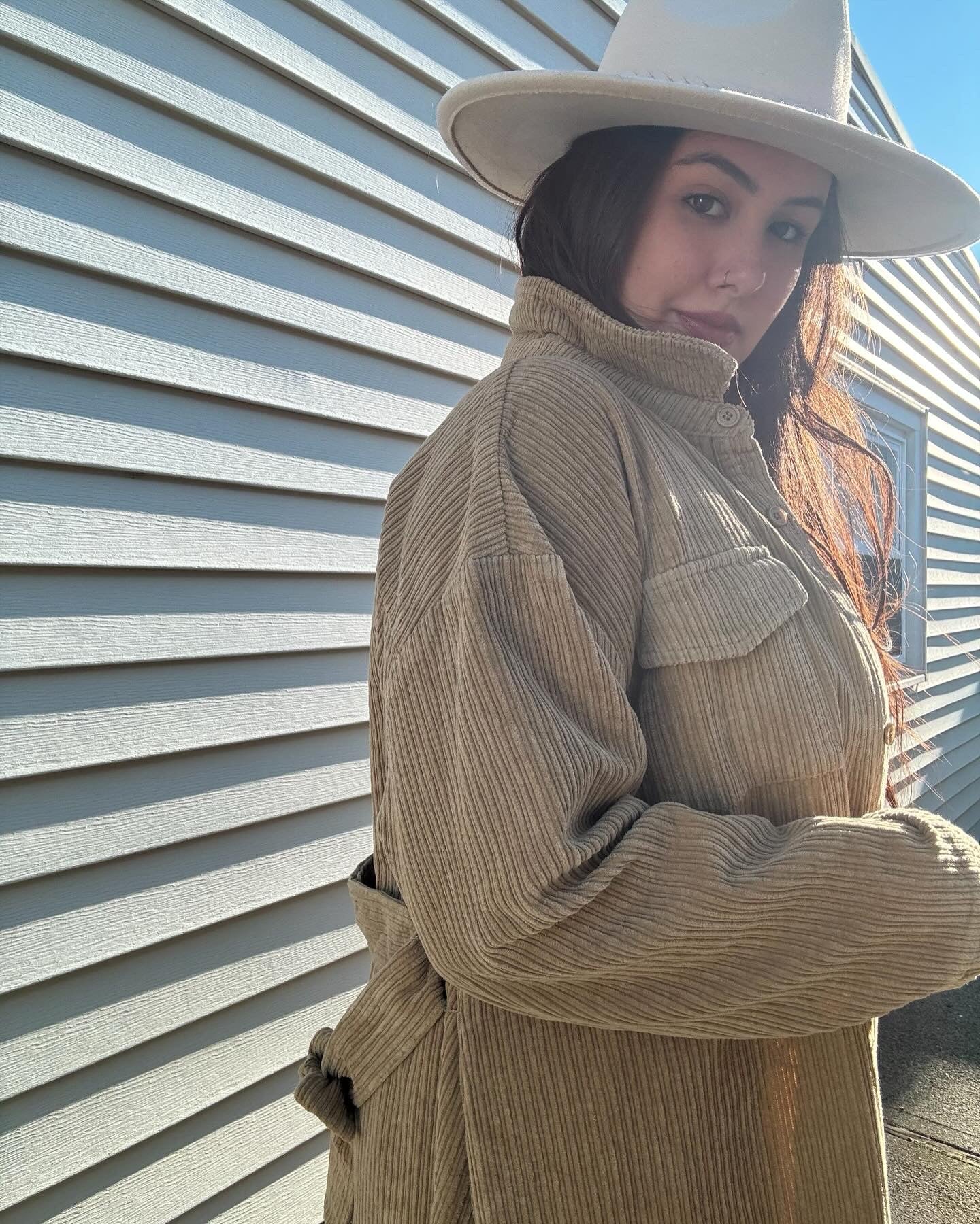 Maxi Corduroy Shacket