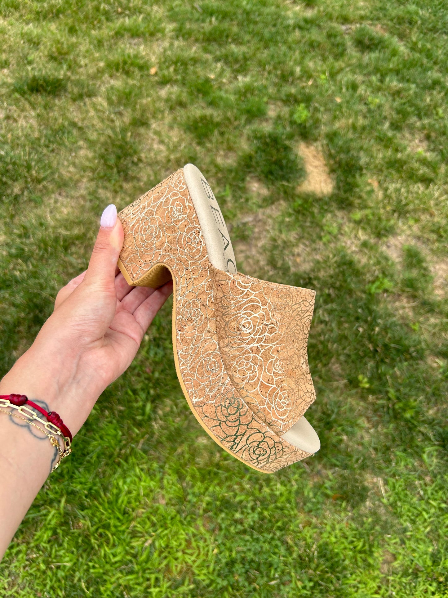 Rose Platform Heel