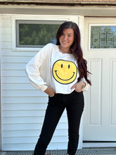 Load image into Gallery viewer, No Bad Vibes Smiley Tee